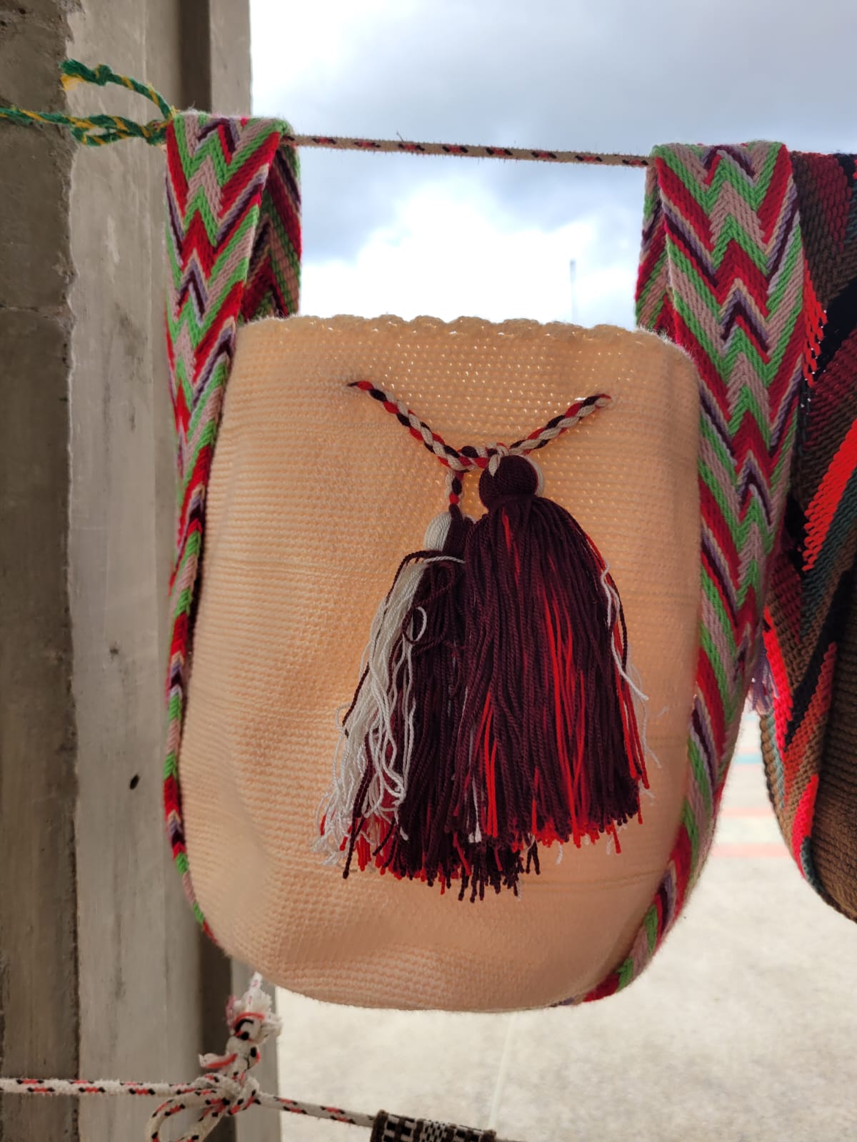 Mochila wayuu sin diseño