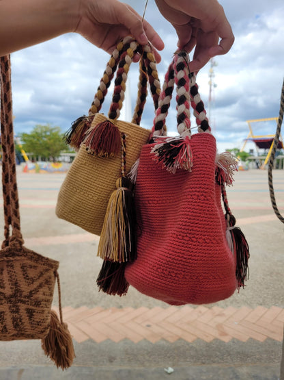 Mochila wayuu sin diseño