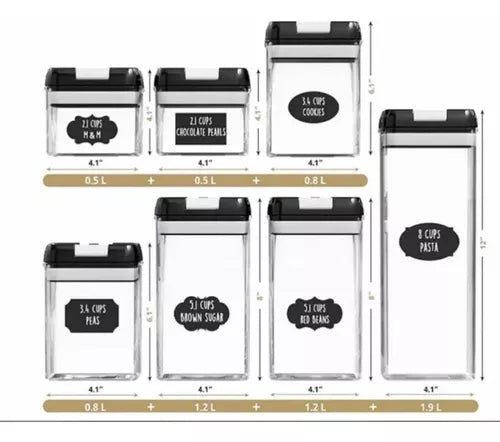 CONTENEDOR ORGANIZADOR DE ALIMENTOS