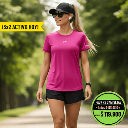 CAMISETA NIKE DRI-FIT FEMENINA