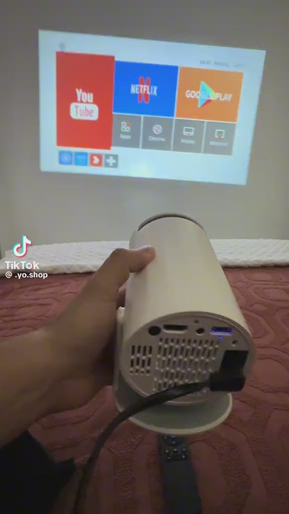 📽️ Proyector Lovely Projector Shop HY300 – Tu Cine Portátil en Casa